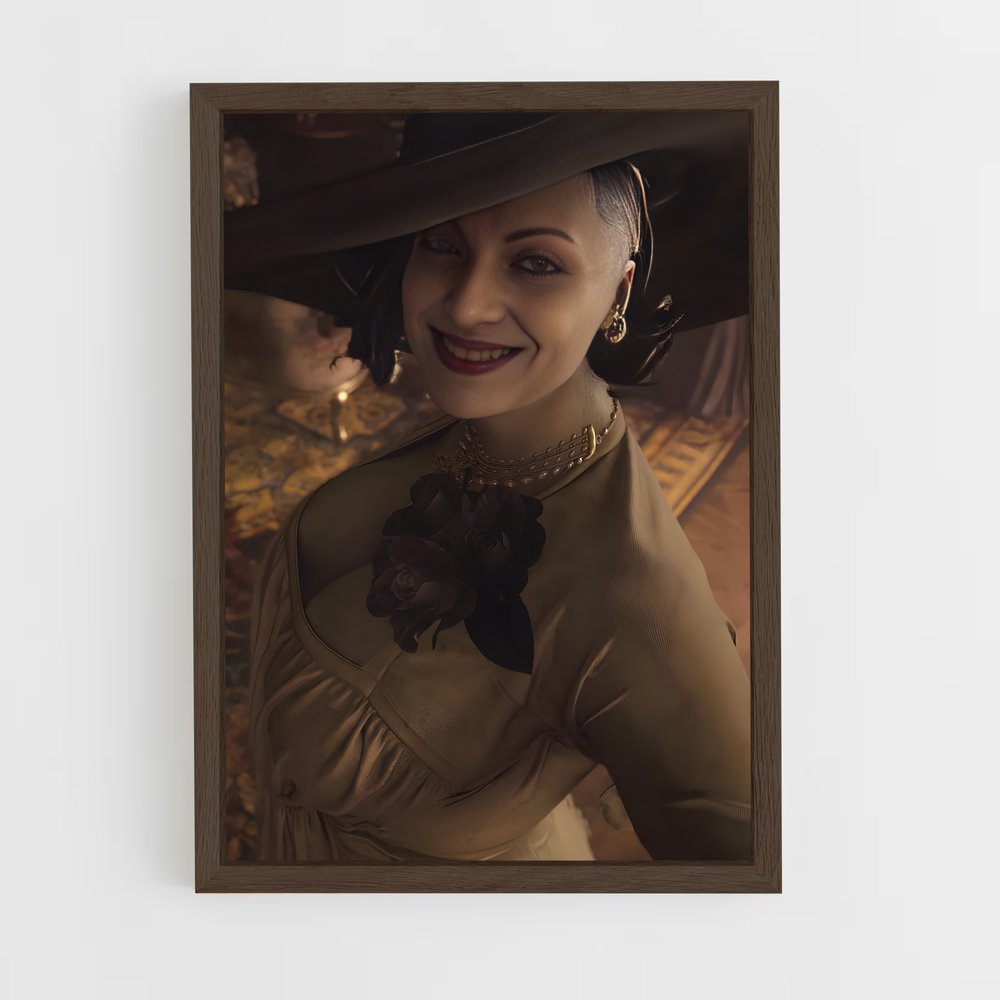 Poster Lady de dimitrescu – affiche Resident Evil (vue 5)